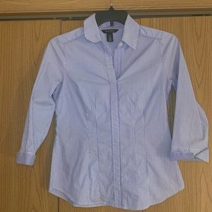 WHITE HOUSE BLACK MARKET fitted blouse.